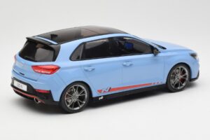 Hyundai i30 N Gaiši Zils MCG 1:18 MCG18503 Metāls — attēls 2 no 6