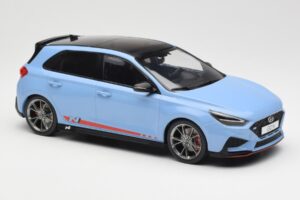 Hyundai i30 N Gaiši Zils MCG 1:18 MCG18503 Metāls — attēls 4 no 6