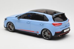 Hyundai i30 N Gaiši Zils MCG 1:18 MCG18503 Metāls — attēls 5 no 6
