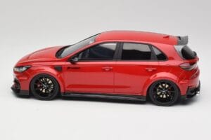 Hyundai i30 N PD Prior Design Engine Sarkans Otto 1:18 OT1112 Sveķi — attēls 3 no 6