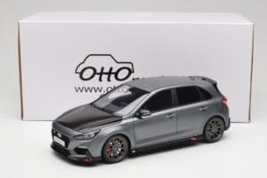 Hyundai i30 N Project C PD Shadow Grey Otto 1:18 OT1060 Sveķi — attēls 6 no 6