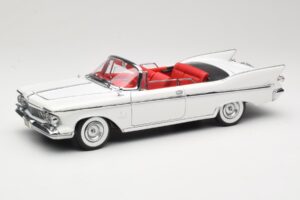 Imperial Crown Kabriolets Balts Road Signature 1:18 20138 Metāls