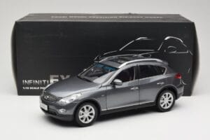Infiniti EX25 J50 Grey Metallic Paudi Model 1:18 81L0049 Metāls — attēls 8 no 8