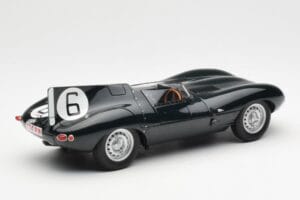 Jaguar D-Type #6 M. Hawthorn / I. Bueb Team Jaguar Cars Ltd 24 Hours of Le Mans 1955 AUTOart 1:18 85586 Metāls — attēls 2 no 6