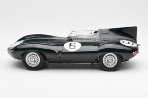 Jaguar D-Type #6 M. Hawthorn / I. Bueb Team Jaguar Cars Ltd 24 Hours of Le Mans 1955 AUTOart 1:18 85586 Metāls — attēls 3 no 6