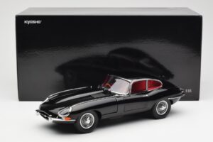Jaguar E-Type 3.8 Series 1 Melns Kyosho 1:18 08954BK Metāls — attēls 8 no 8