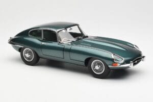 Jaguar E-Type 3.8 Series 1 Tumši Zaļš Kyosho 1:18 08954DG Metāls — attēls 6 no 8