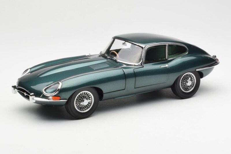 Jaguar E-Type 3.8 Series 1 Tumši Zaļš Kyosho 1:18 08954DG Metāls