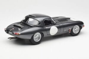 Jaguar E-Type Series 1 Coupe Lightweight Tumši Pelēks AUTOart 1:18 73647 Metāls — attēls 3 no 8