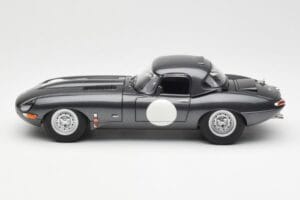 Jaguar E-Type Series 1 Coupe Lightweight Tumši Pelēks AUTOart 1:18 73647 Metāls — attēls 4 no 8