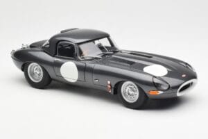 Jaguar E-Type Series 1 Coupe Lightweight Tumši Pelēks AUTOart 1:18 73647 Metāls — attēls 6 no 8