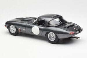 Jaguar E-Type Series 1 Coupe Lightweight Tumši Pelēks AUTOart 1:18 73647 Metāls — attēls 7 no 8
