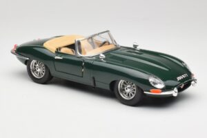Jaguar E-Type Series 1 Roadster Zaļš Bburago 1:18 3018-M5 Metāls — attēls 6 no 8