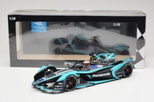 Jaguar I-Type 3 Panasonic Jaguar Racing #3 N. Piquet Jr. Formula E Season 5 2019 Minichamps 1:18 114180003 Metāls — attēls 6 no 6