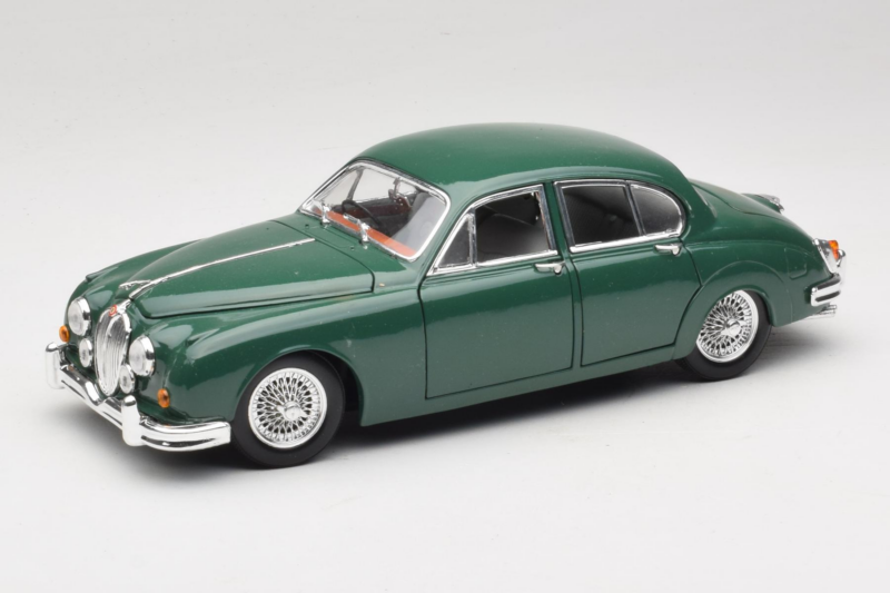 Jaguar Mark II Zaļš Tchibo 1:18 49420 Metāls