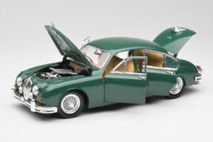 Jaguar Mk II British Racing Zaļš Maisto 1:18 50287 Metāls — attēls 2 no 8