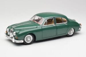 Jaguar Mk II British Racing Zaļš Maisto 1:18 50287 Metāls