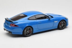 Jaguar XKR-S X150 French Racing Zils AUTOart 1:18 73641 Metāls — attēls 3 no 8