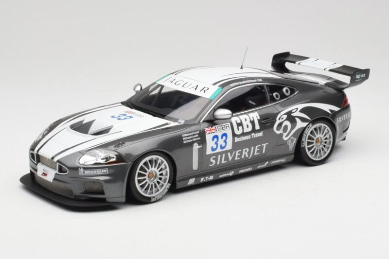 Jaguar XKR GT3 Quaife #33 P. Hall FIA GT3 Championship 2008 Minichamps 1:18 150081333 Metāls