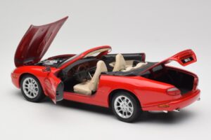 Jaguar XKR X100 Sarkans Maisto 1:18 50330 Metāls — attēls 5 no 8