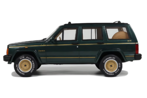 Jeep Cherokee XJ Limited Hunter Green Otto 1:18 OT1204 Sveķi — attēls 2 no 5
