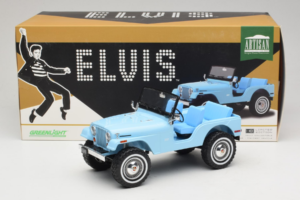 Jeep CJ-5 Elvis Presley's Car GreenLight 1:18 19061 Metāls — attēls 6 no 6