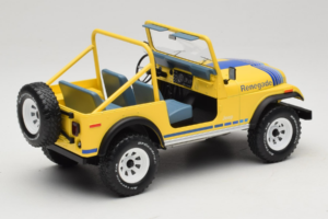 Jeep CJ-7 Renegade Dzeltens MCG 1:18 MCG18552 Metāls — attēls 2 no 6