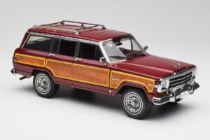 Jeep Grand Wagoneer Classic Sarkans AUTOart 1:18 74002 Metāls — attēls 6 no 8