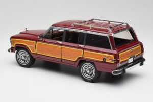 Jeep Grand Wagoneer Classic Sarkans AUTOart 1:18 74002 Metāls — attēls 7 no 8