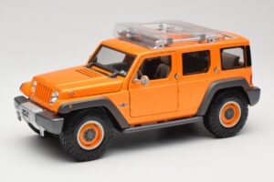 Jeep Rescue Concept Oranžs Maisto 1:18 36699 Metāls