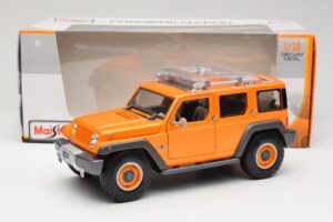 Jeep Rescue Concept Oranžs Maisto 1:18 36699 Metāls — attēls 8 no 8