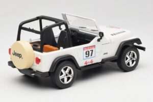 Jeep Wrangler Rallye #97 Bēšs Solido 1:18 9012 Metāls — attēls 2 no 6