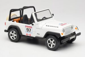 Jeep Wrangler Rallye #97 Bēšs Solido 1:18 9012 Metāls — attēls 4 no 6