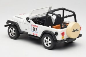 Jeep Wrangler Rallye #97 Bēšs Solido 1:18 9012 Metāls — attēls 5 no 6