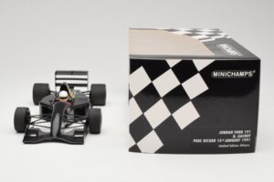 Jordan Ford 191 #32 B. Gachot Paul Ricard Test 15 January 1991 Minichamps 1:18 110910199 Metāls — attēls 6 no 6