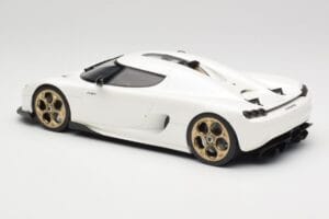 Koenigsegg CC850 Crystal White GT Spirit 1:18 GT903 Sveķi — attēls 5 no 6