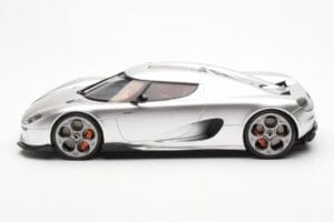 Koenigsegg CC850 Moon Silver GT Spirit 1:18 GT452 Sveķi — attēls 3 no 6