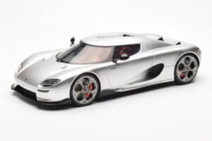 Koenigsegg CC850 Moon Silver GT Spirit 1:18 GT452 Sveķi