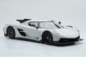 Koenigsegg Jesko Absolut Pelēks GT Spirit 1:18 GT412 Sveķi — attēls 4 no 6