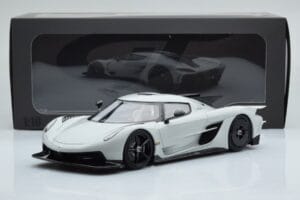 Koenigsegg Jesko Absolut Pelēks GT Spirit 1:18 GT412 Sveķi — attēls 6 no 6
