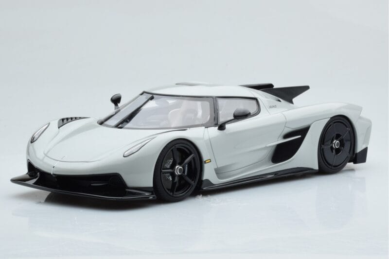 Koenigsegg Jesko Absolut Pelēks GT Spirit 1:18 GT412 Sveķi