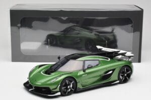 Koenigsegg Jesko Attack Zaļš GT Spirit 1:18 GT927 Sveķi — attēls 6 no 6