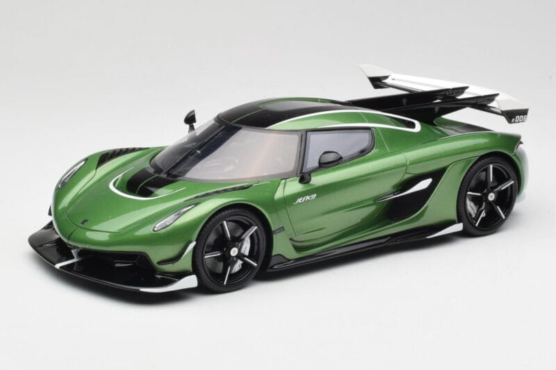 Koenigsegg Jesko Attack Zaļš GT Spirit 1:18 GT927 Sveķi