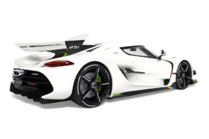 Koenigsegg Jesko Pearl White GT Spirit 1:8 GTS801301 Sveķi — attēls 2 no 5