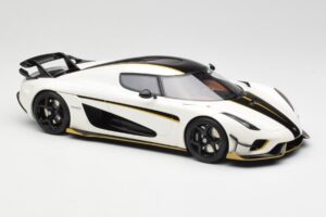 Koenigsegg Regera Crystal Balts GT Spirit 1:18 GT913 Sveķi — attēls 4 no 6