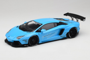Lamborghini Aventador Liberty Walk Zils GT Spirit 1:18 GT073 Sveķi