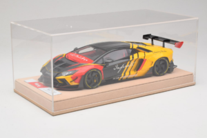 Lamborghini Aventador Liberty Walk Infinite Melns Dzeltens Timothy & Pierre 1:18 REMC035 Metāls — attēls 6 no 7
