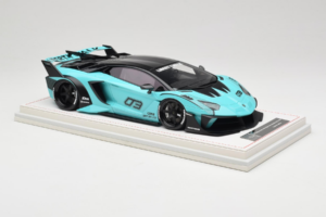 Lamborghini Aventador Liberty Walk LB-Silhouette WORKS GT Evo Piparmētru Zaļš IVY 1:18 REMC001 Sveķi — attēls 4 no 7