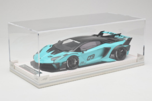 Lamborghini Aventador Liberty Walk LB-Silhouette WORKS GT Evo Piparmētru Zaļš IVY 1:18 REMC001 Sveķi — attēls 6 no 7