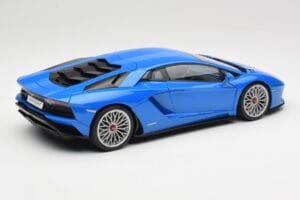 Lamborghini Aventador S LP740-4 Blue Nila AUTOart 1:18 79134 Metāls — attēls 3 no 8